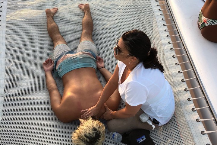 a group of stuffed animals sitting on top of a ramp