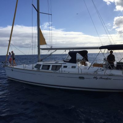 a large ship in a body of water