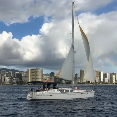 a large ship in a body of water