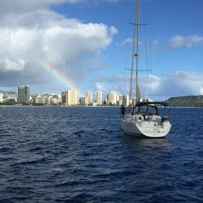 a large ship in a body of water