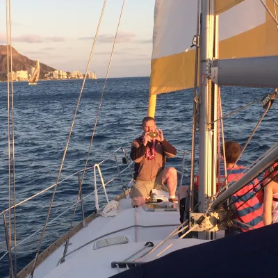 a boat on a body of water