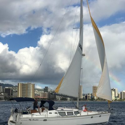 a large ship in a body of water
